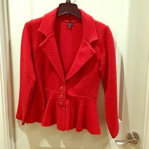 Red dress jacket